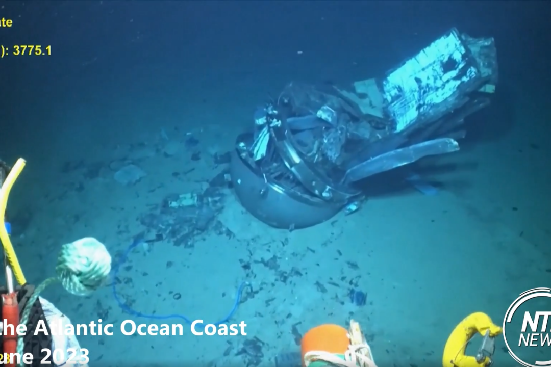 Damage to Submersible’s Hull Led to Its Implosion Near Titanic Wreck, Says NTSB
