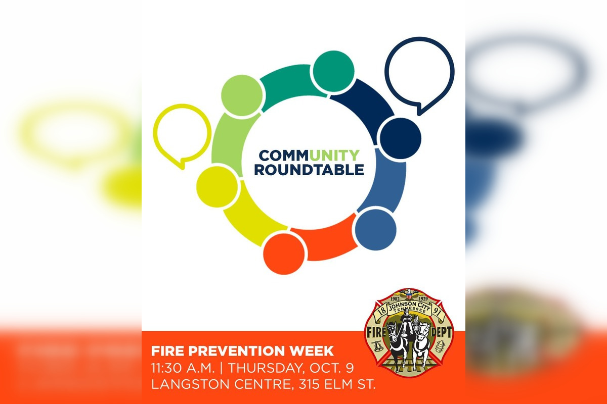 Johnson City Fire Department Champions Fire Prevention at Community Roundtable