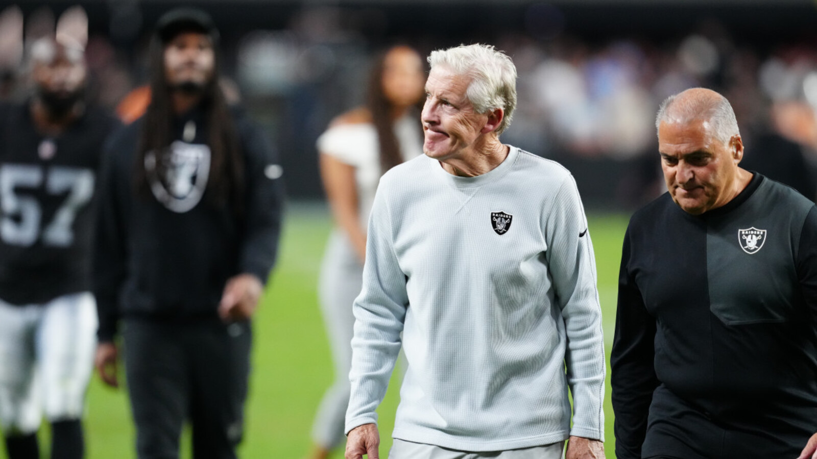 Pete Carroll gets straightforward with what the plan is regarding an injured star on the Las Vegas Raiders