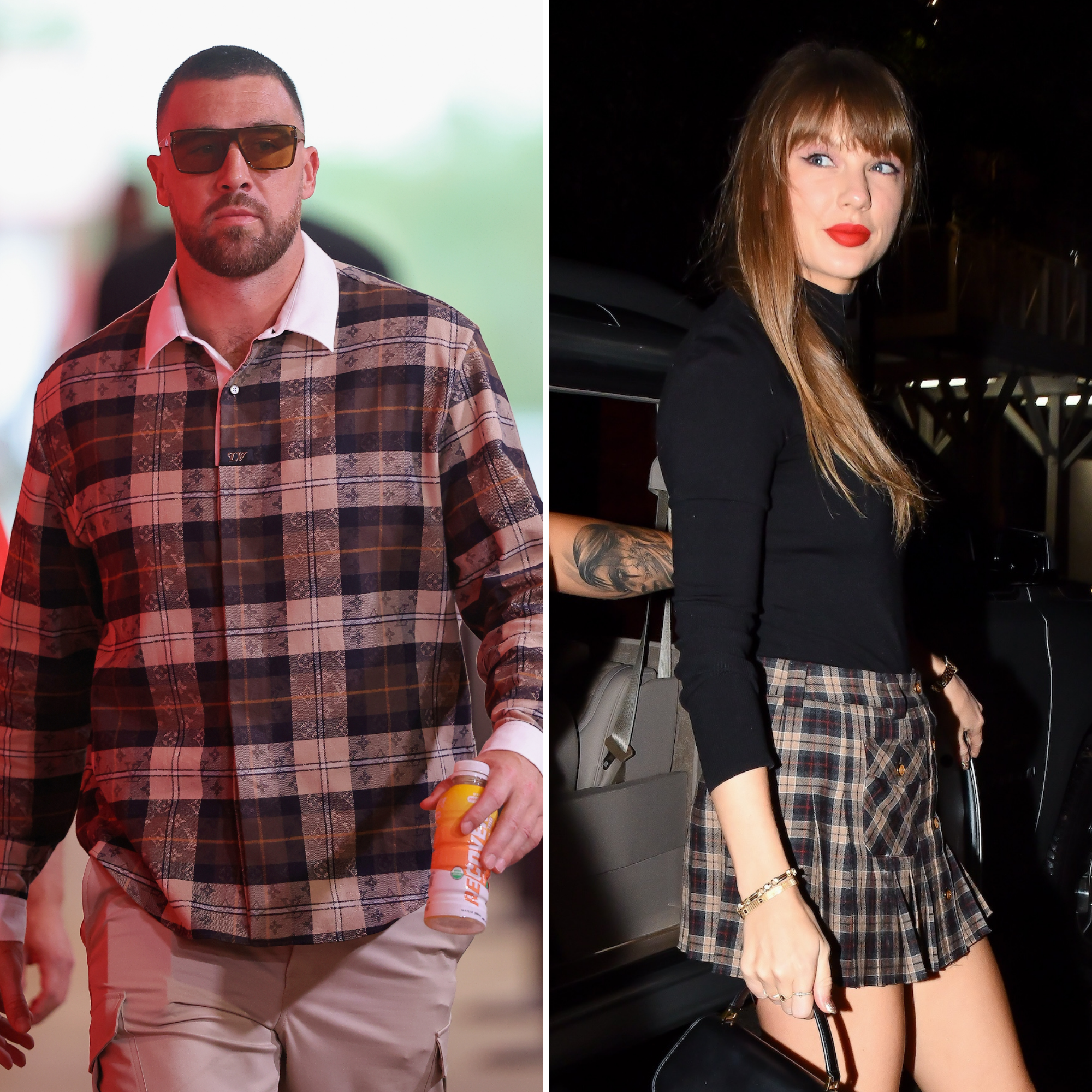  Travis Kelce Makes Apparent Nod to Fiancee Taylor Swift With ‘SNF’ Outfit