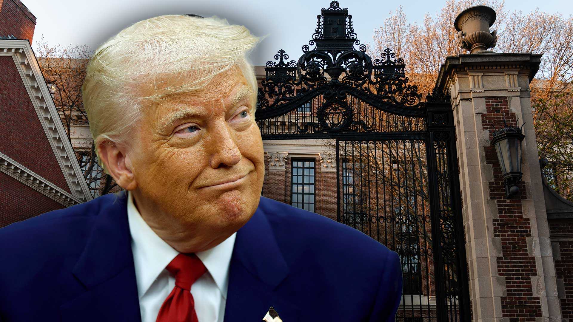  Trump: Administration, Harvard University close to reaching a deal