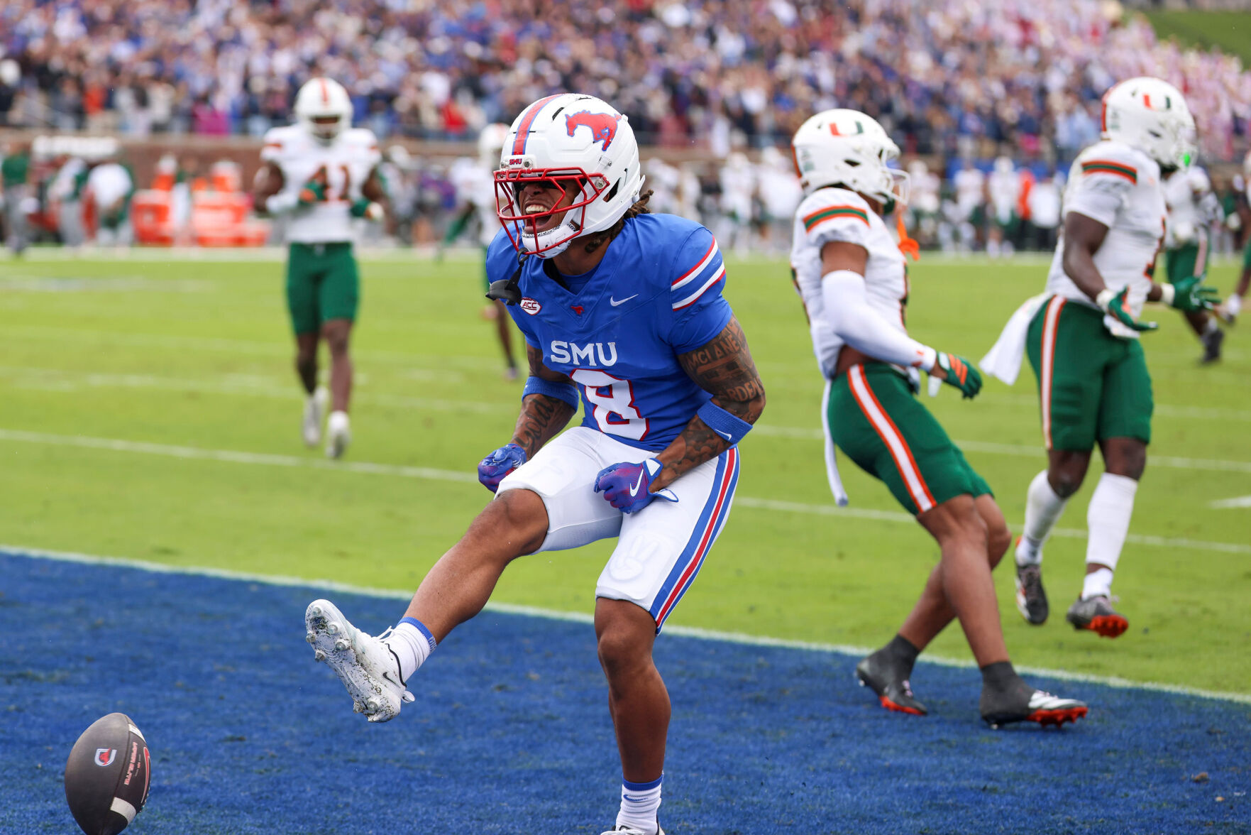 Miami falls to No. 18 in AP poll after loss to SMU