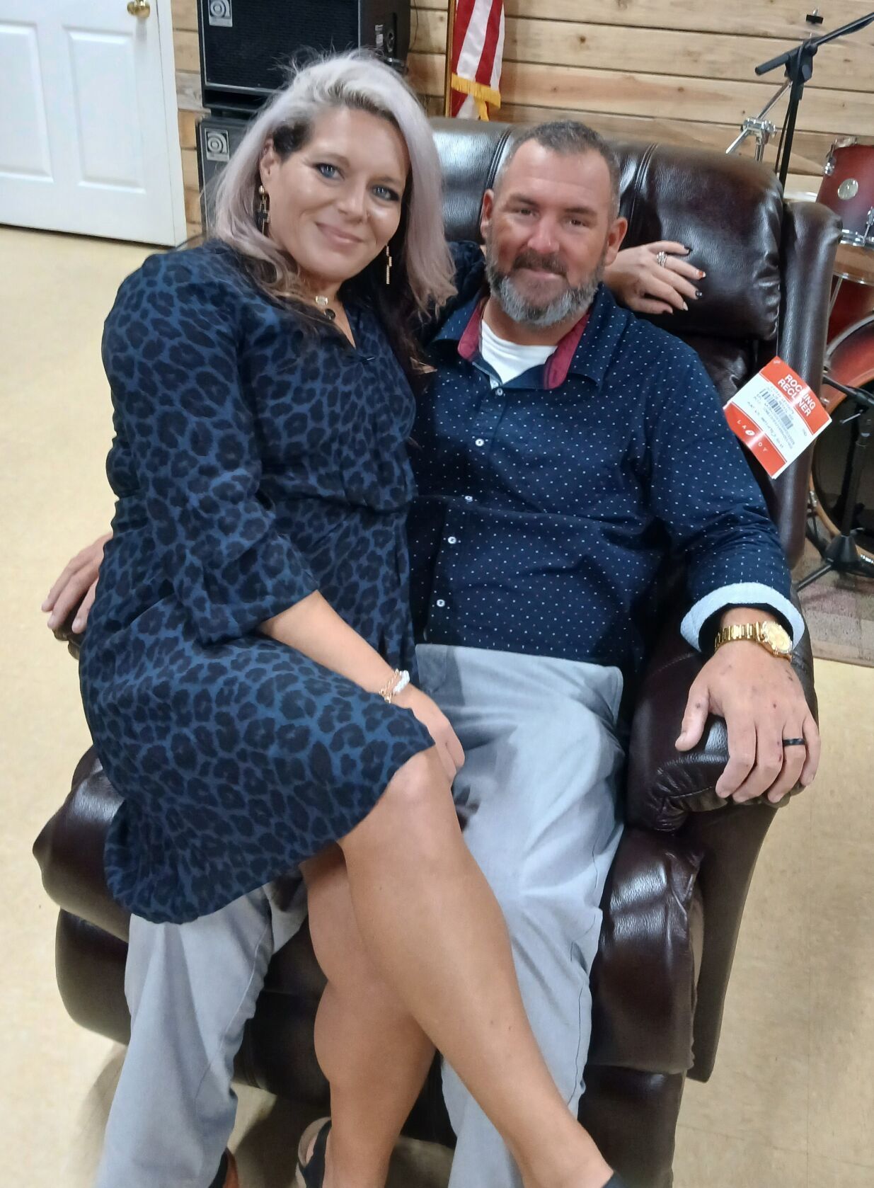 Pastor, wife gifted chair by church after raffle