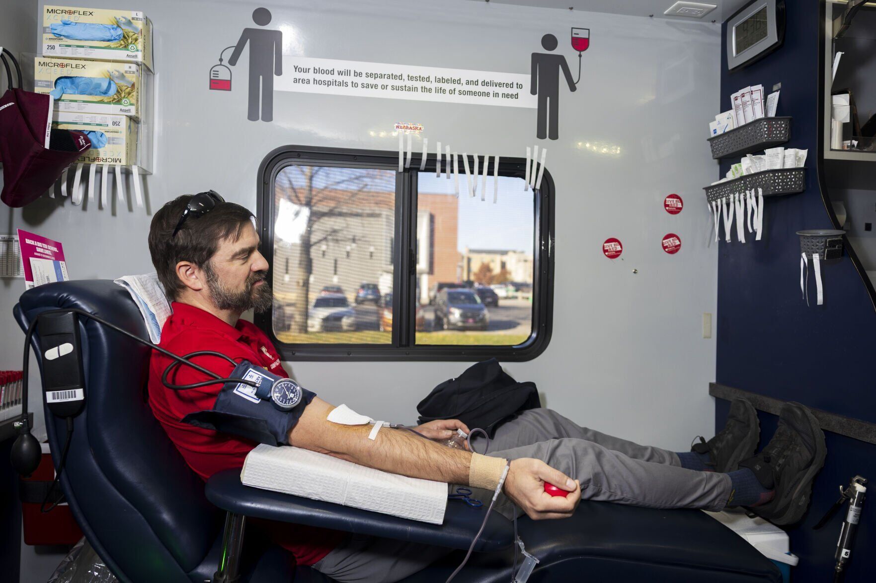 ‘They are going to bring it’ — Huskers’ Jackson urging Big Red to donate blood