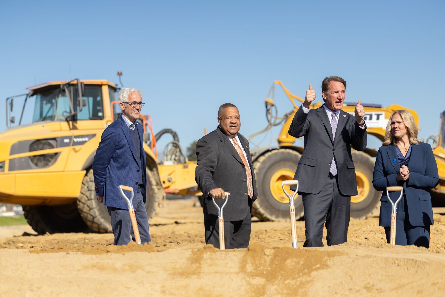 Lego breaks ground on distribution center in Prince George