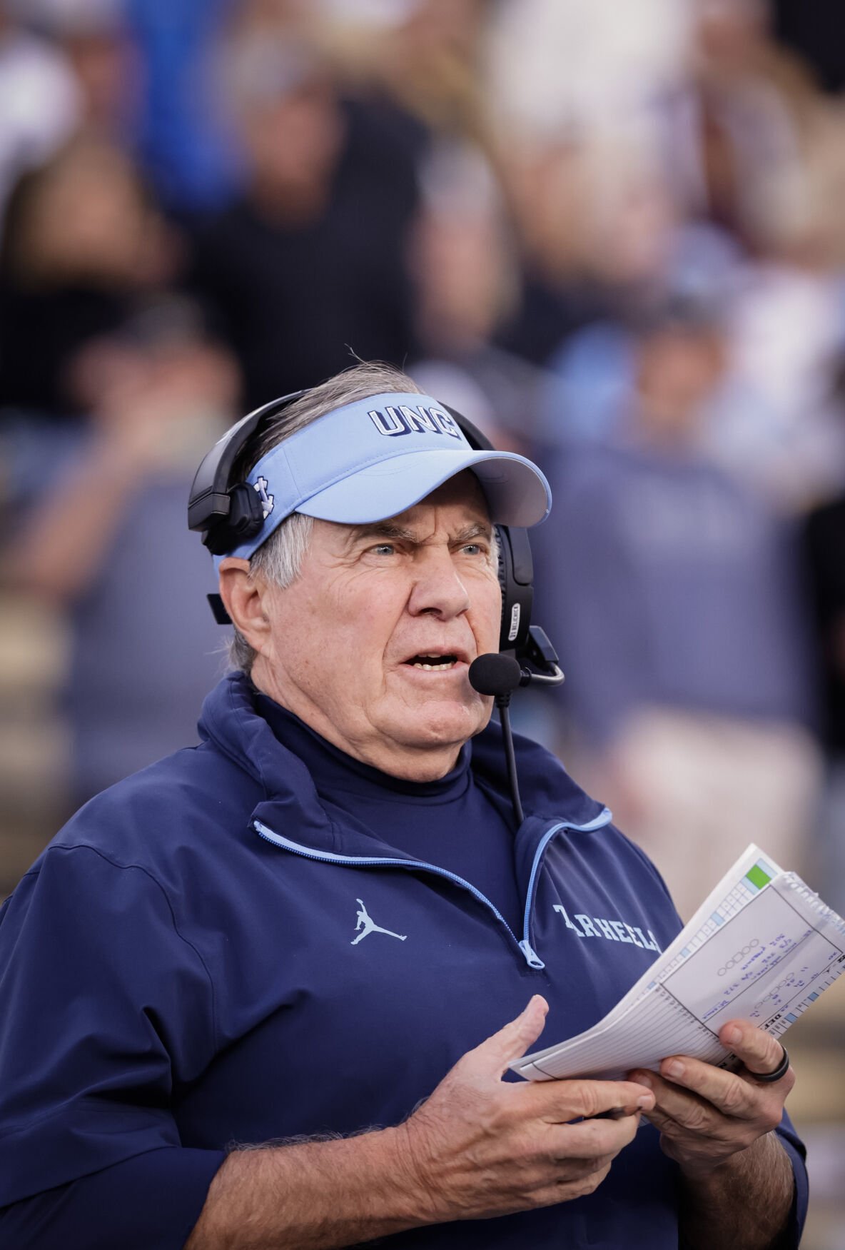 Postgame handshake between Belichick and Wake Forest coach was in a word: brief