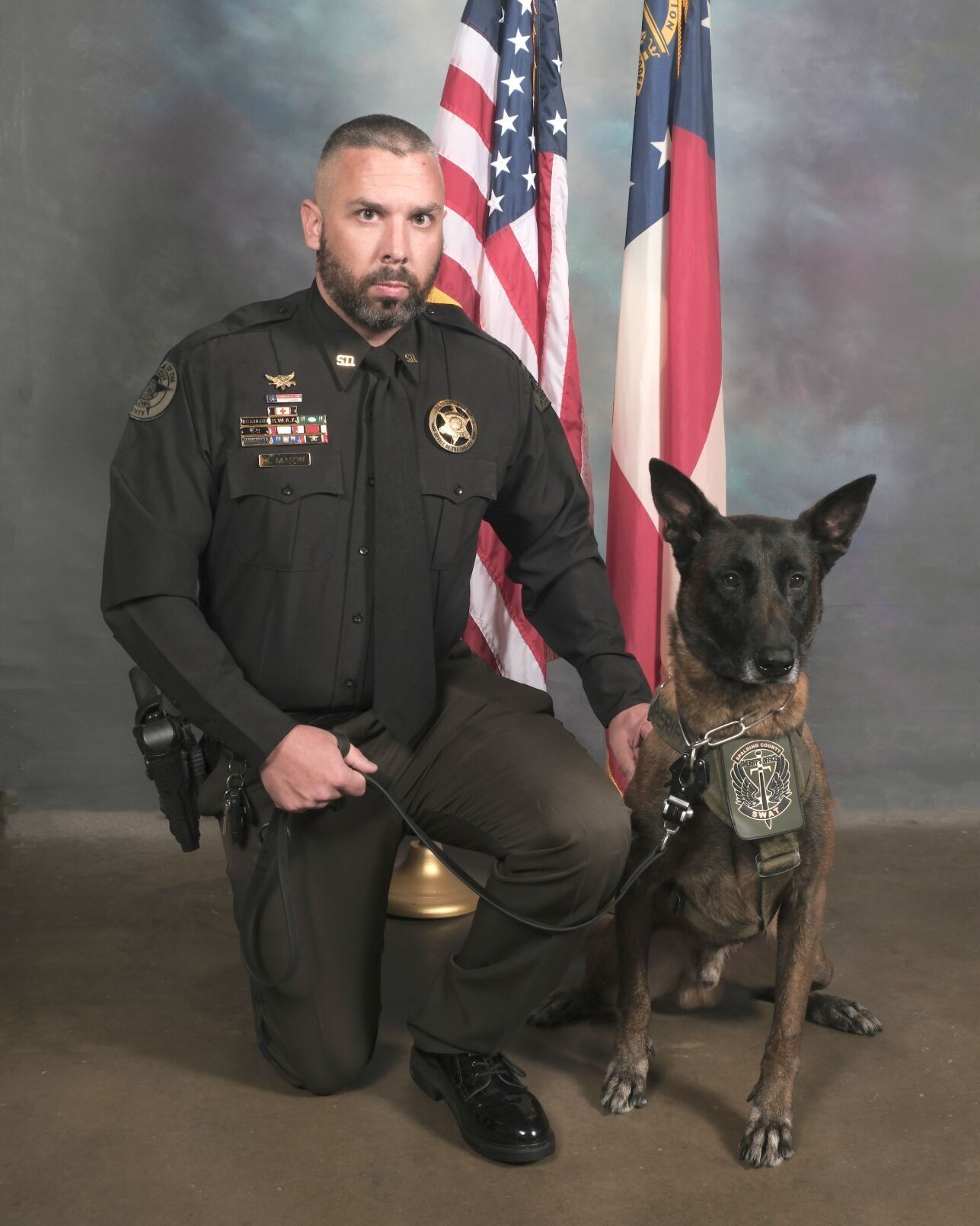 Spalding commissioners approve retirement of SCSO K-9 Roscoe
