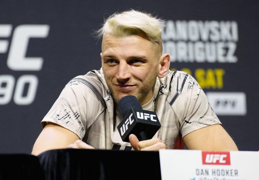 ‘We both suck’… Dan Hooker issues hilarious call out to former UFC title challenger