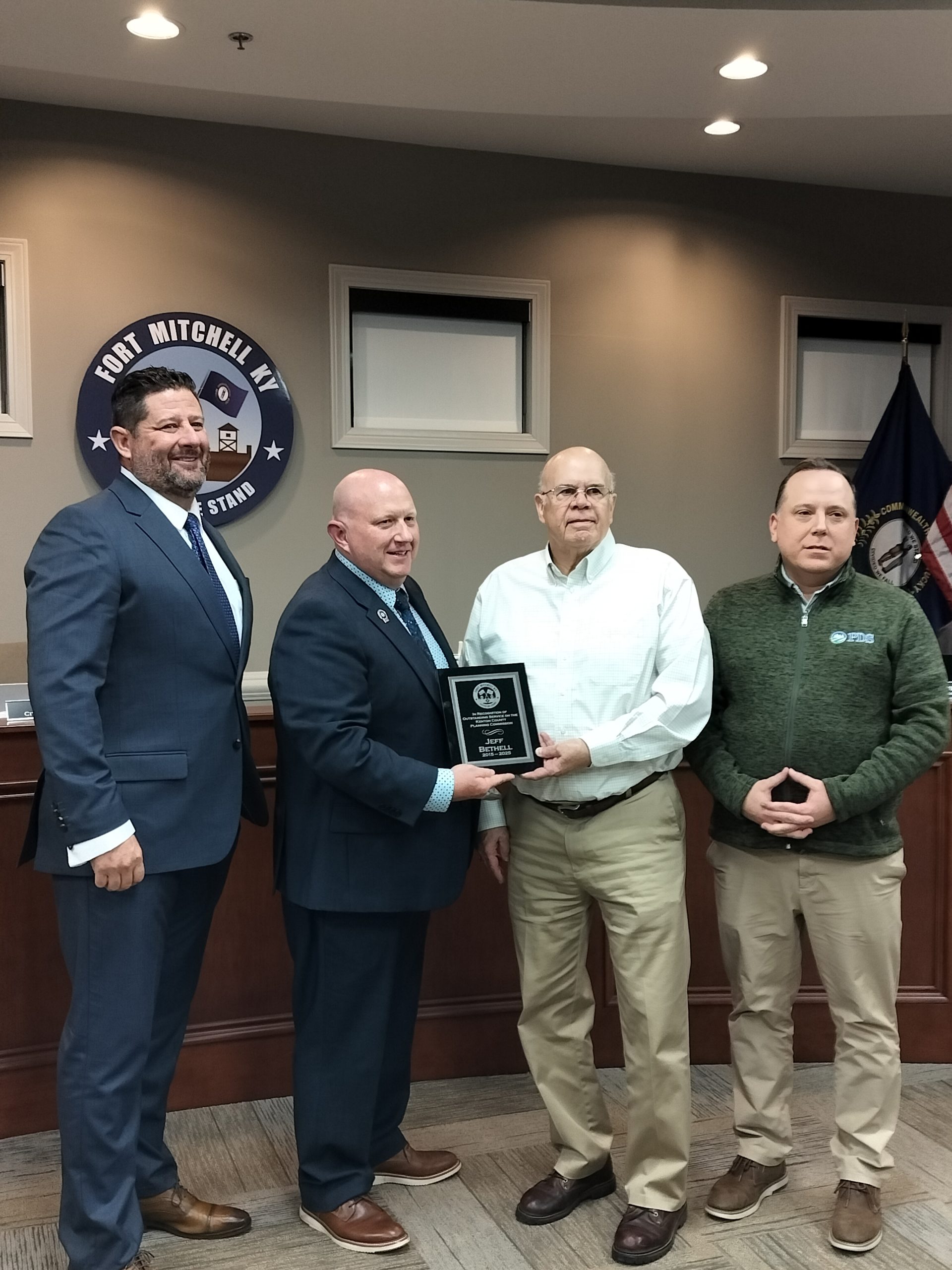 Jeff Bethell retires as Fort Mitchell PDS representative