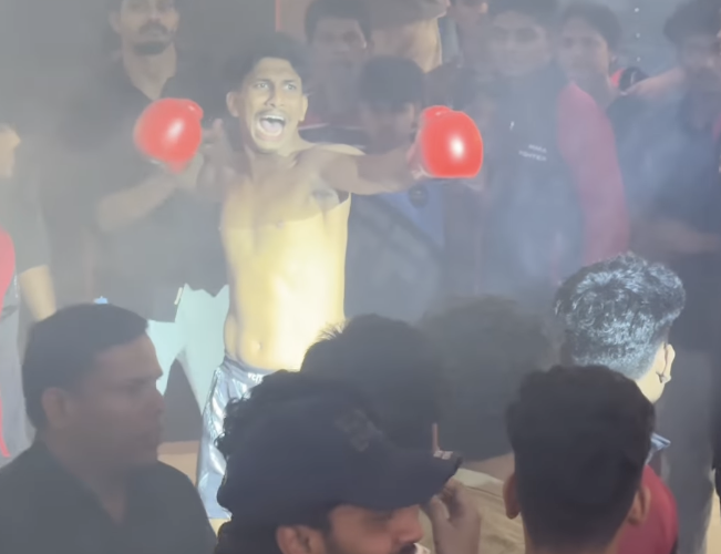 Missed Fists: Alex Pereira impersonator nails ‘Poatan’ entrance before being brutally knocked out