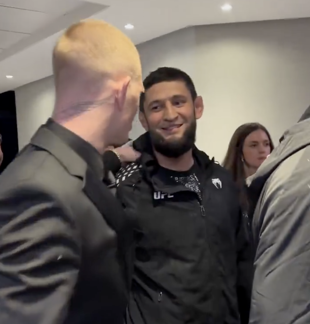 Ian Machado Garry accuses Khamzat Chimaev of having ‘little d*ck energy’ after UFC Qatar backstage shove