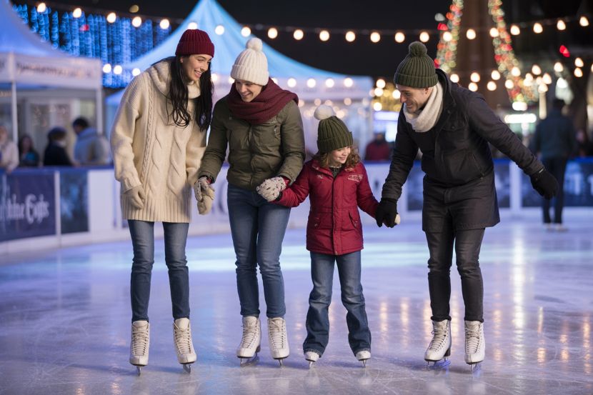 Winter Fest OC Kicks Off 28 Days of Holiday Magic with Ice Skating, Snow Play, and More in Costa Mesa