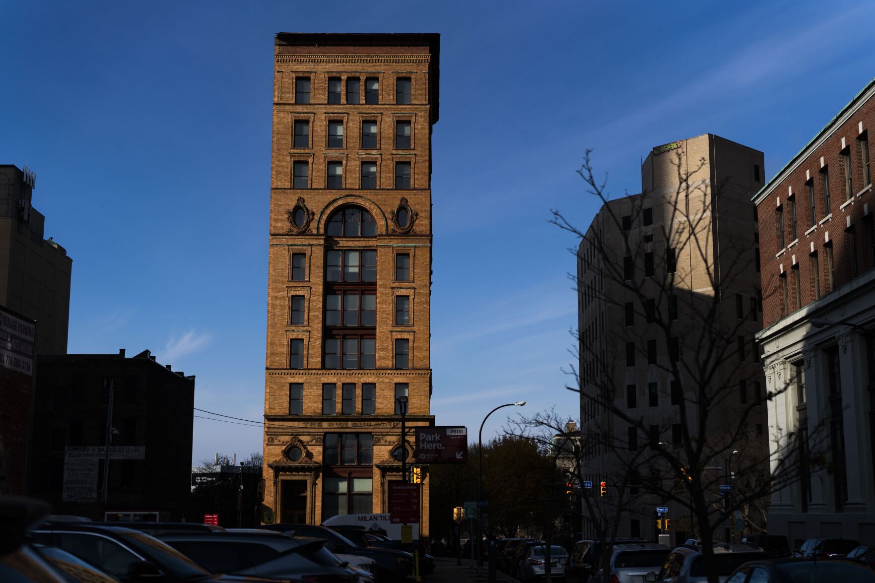 It was Buffalo’s first office skyscraper. Now it’s being turned into apartments