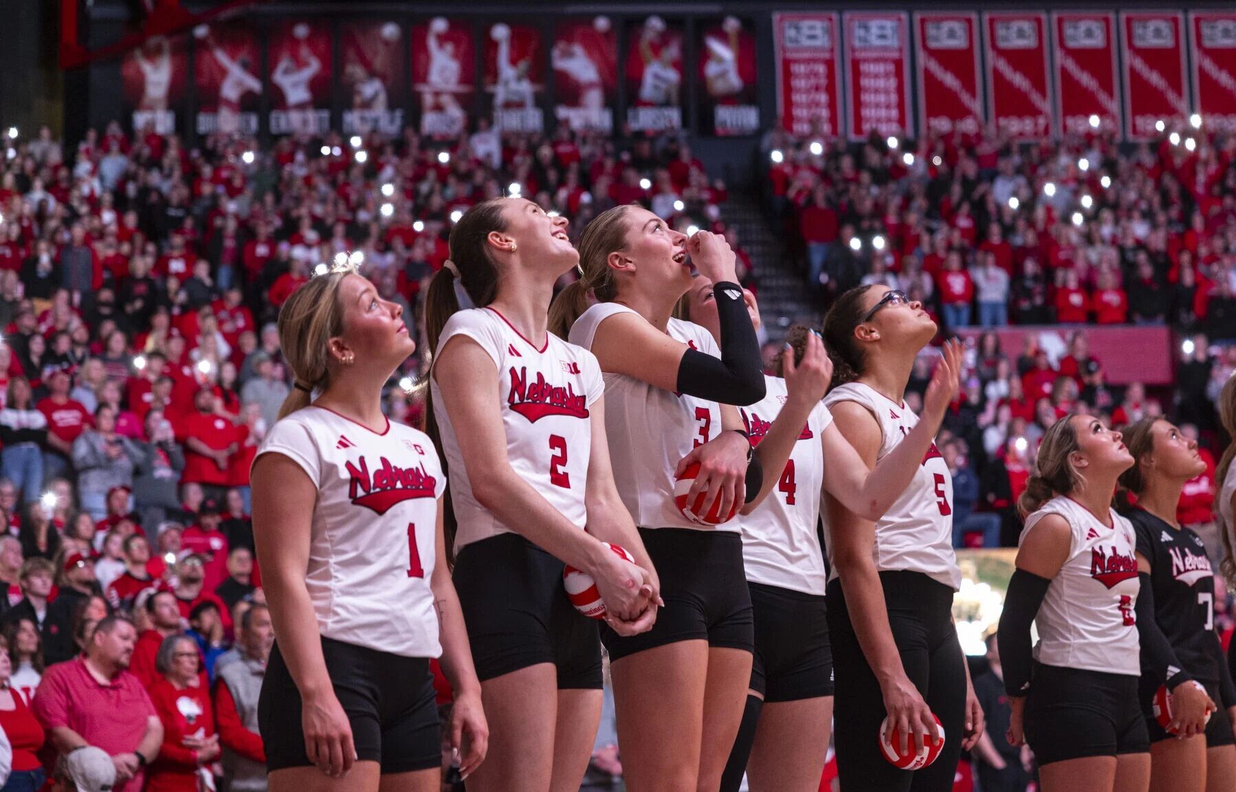 Amie Just: For undefeated Nebraska volleyball, the NCAA pressure is real now