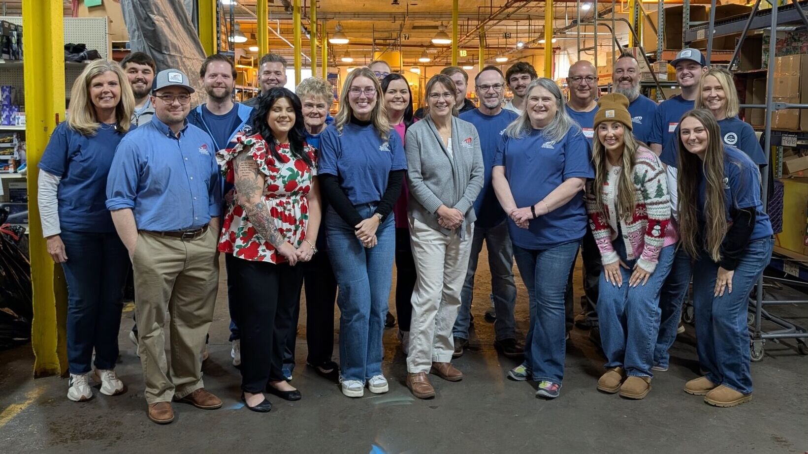 State Employees Volunteer With Gifts For Kids