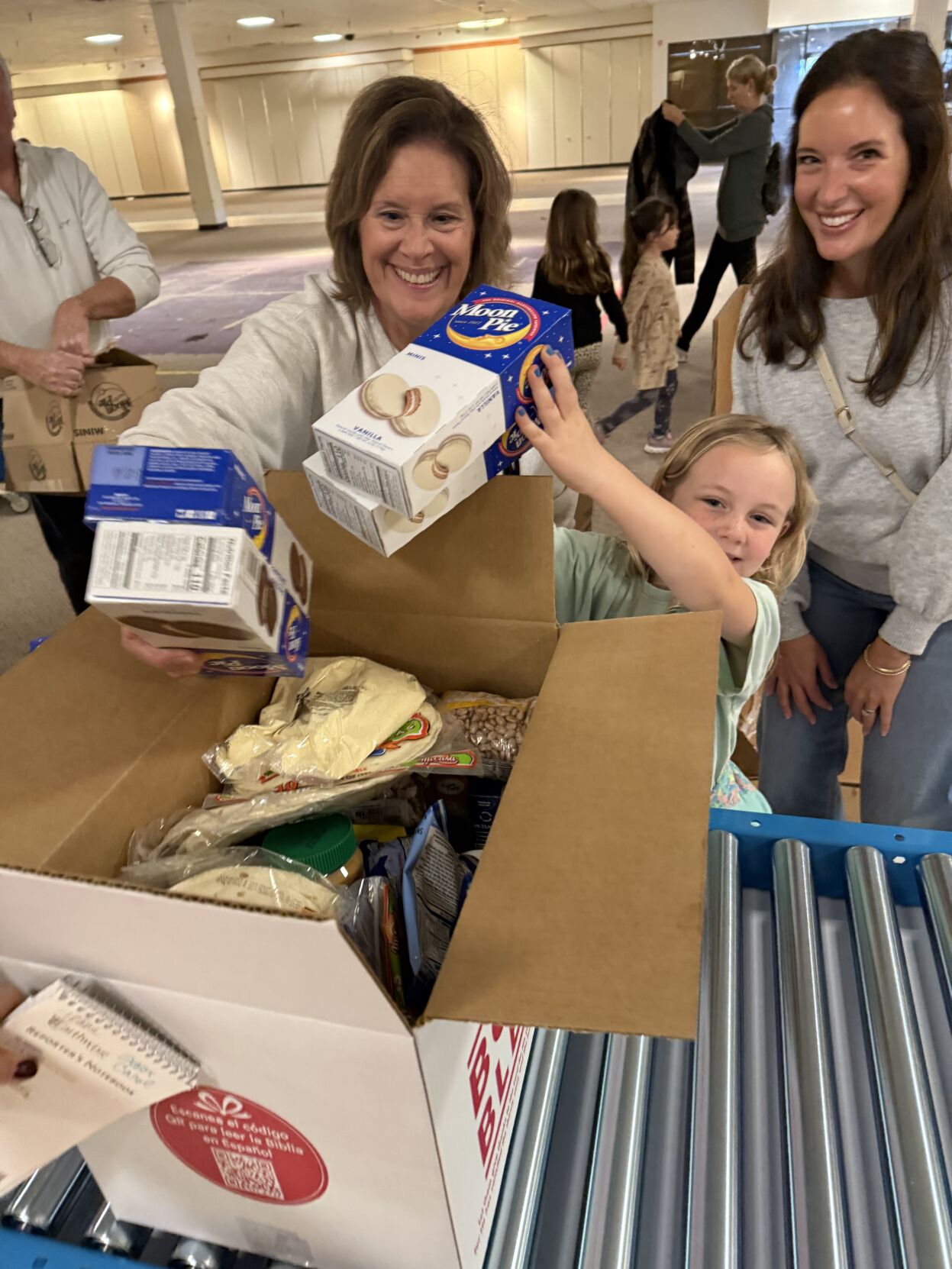 Boxes of Blessings’ volunteers pack 2,000 boxes for community