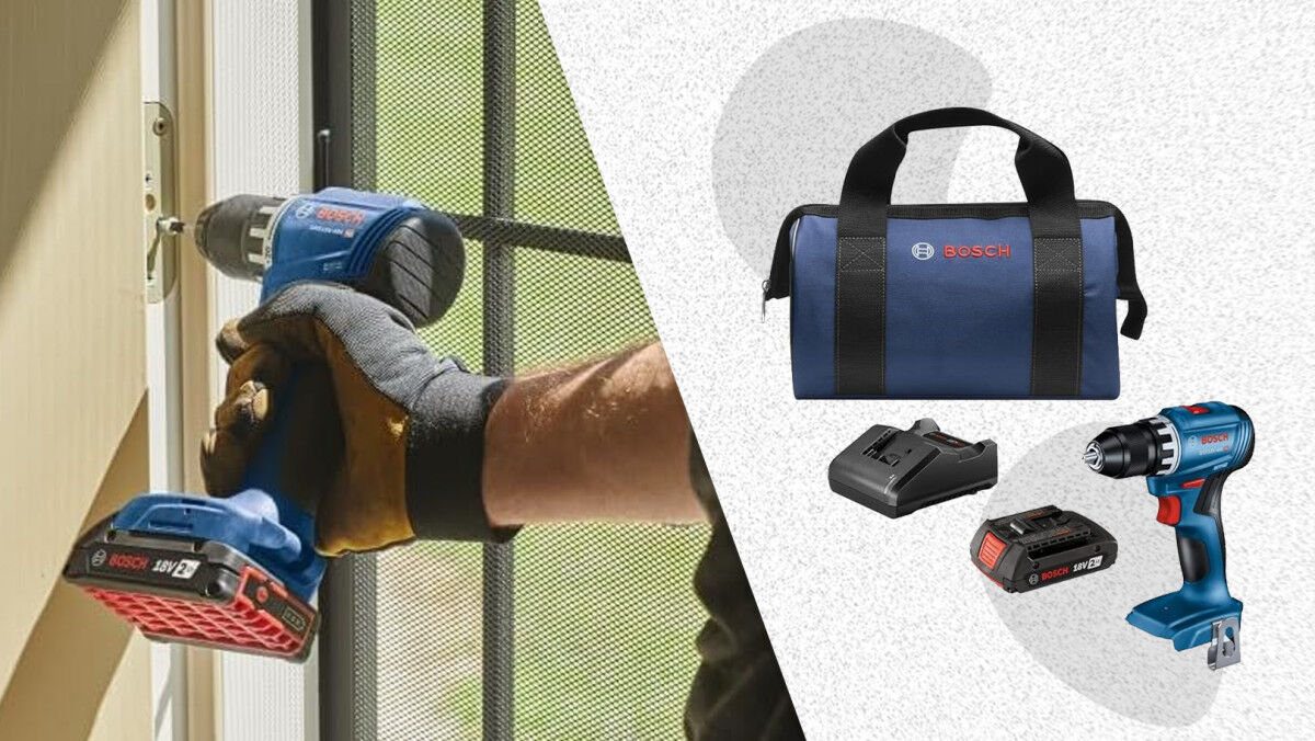 Bosch’s 18V Brushless Drill Driver Kit Is on Sale for $61 on Amazon, Its Lowest Price Ever