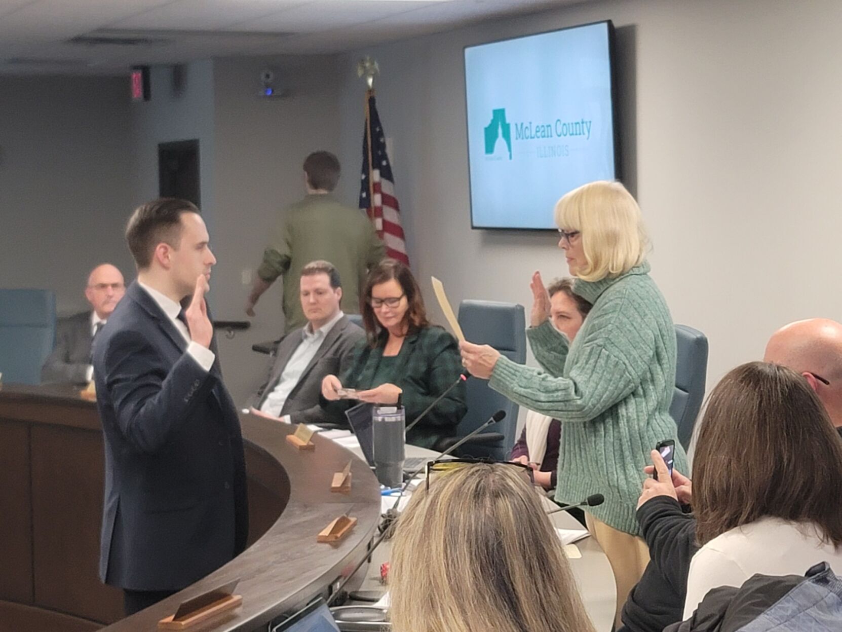McLean County swears in new 4th District board member