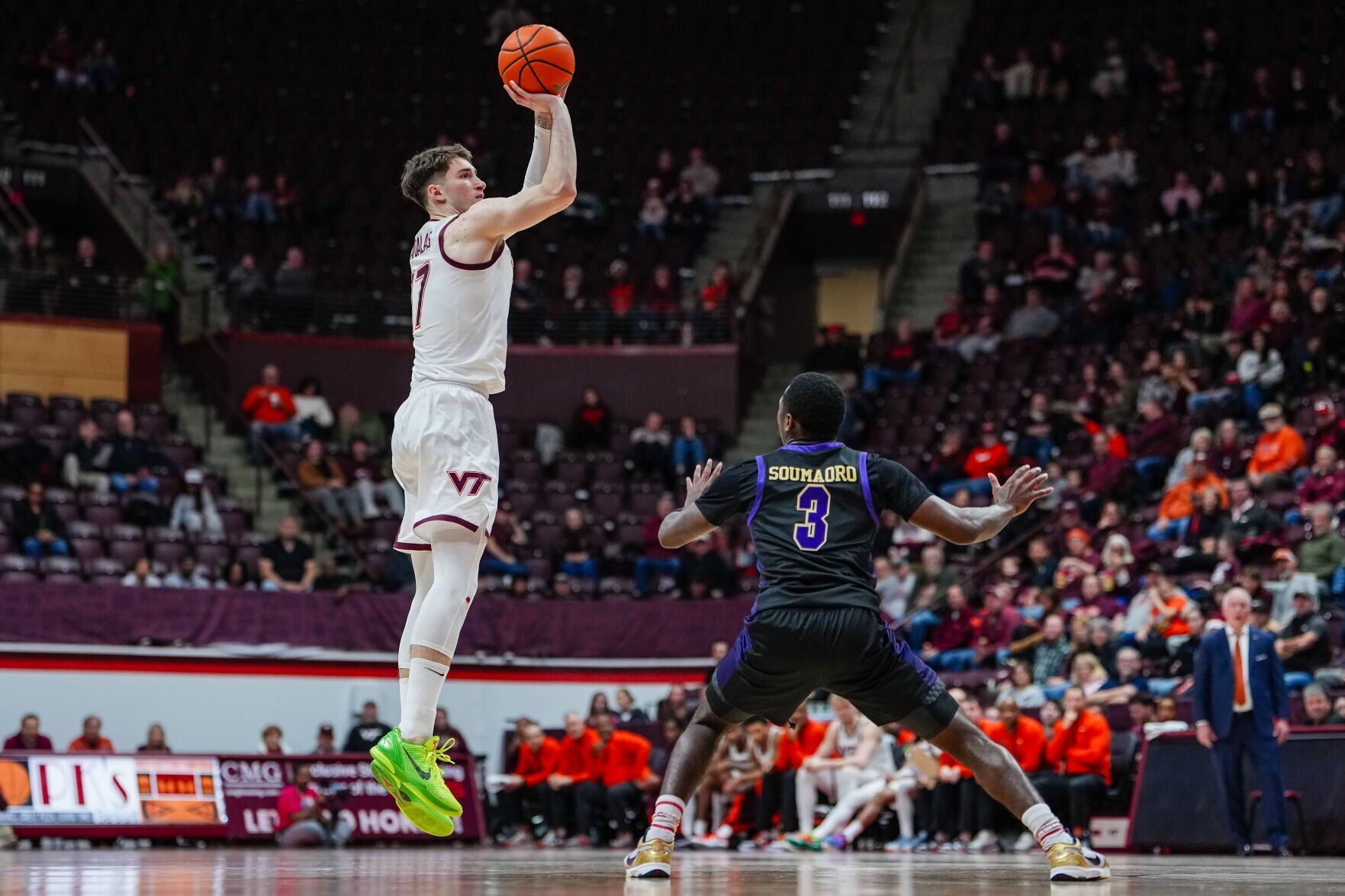 Avdalas helps Virginia Tech men thump Western Carolina