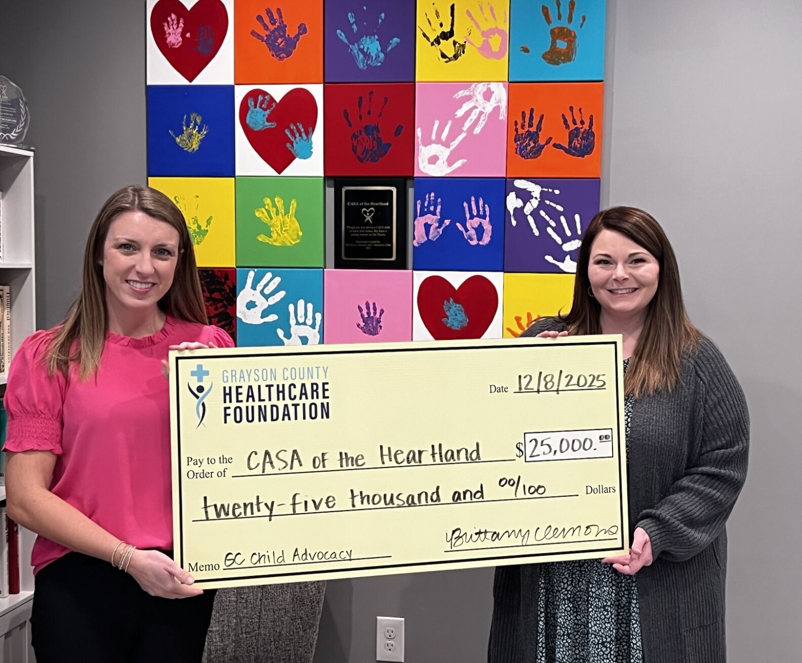 CASA receives Grayson County Health Foundation grant