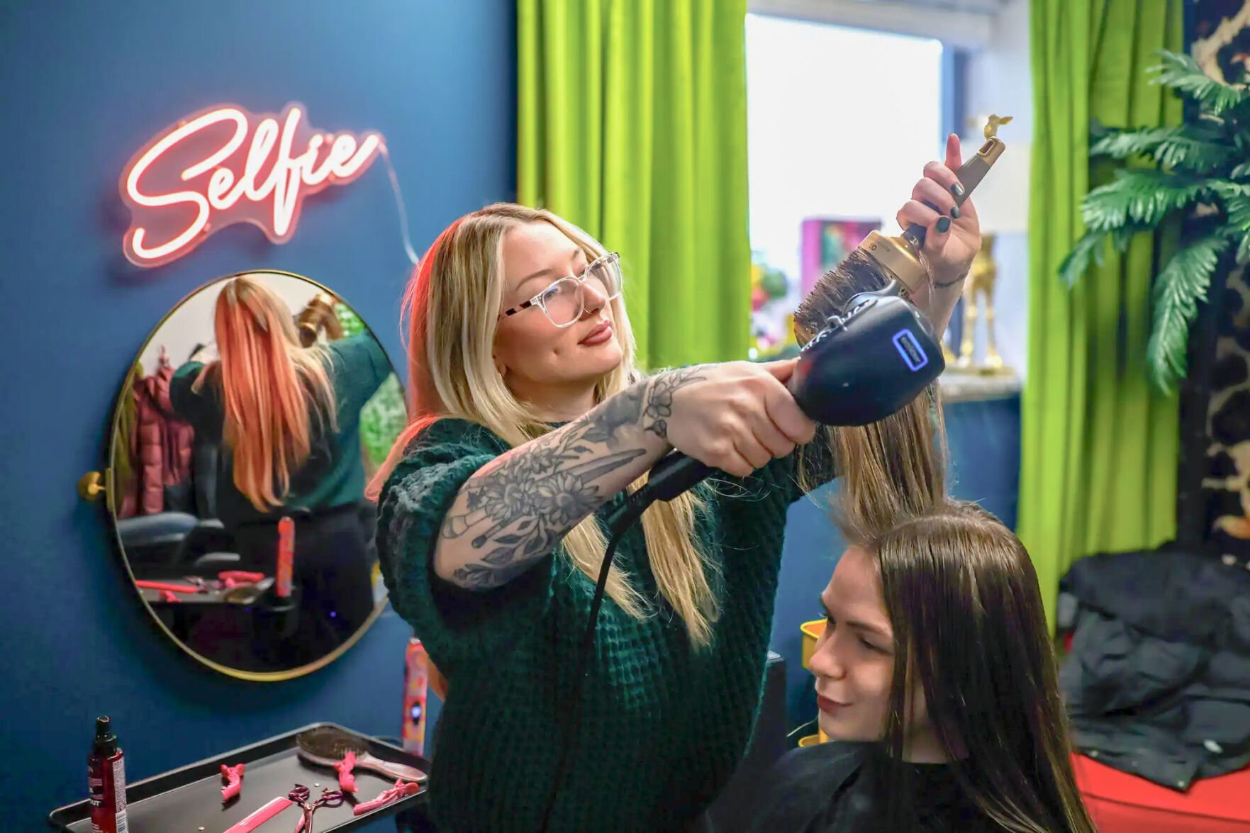 Less spending on cuts, colors, nails at salons indicative of slowdown