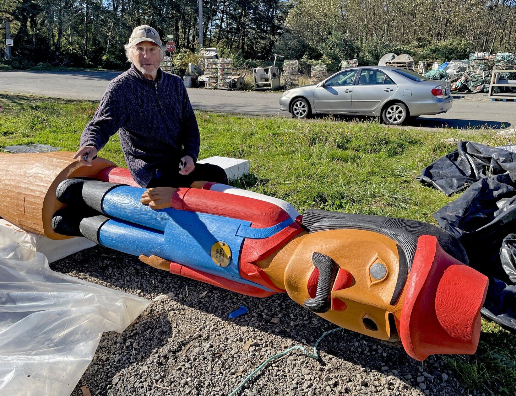 Marvin Oliver’s poles will soon return to Steinbrueck Park