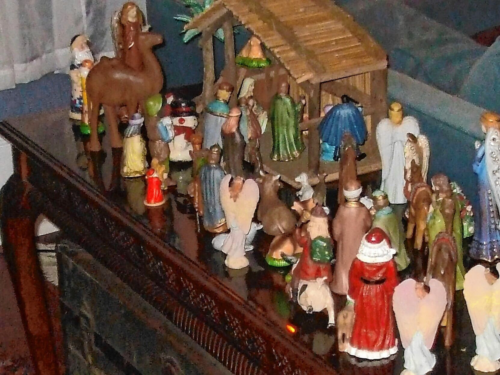 RAYMOND ATKINS: Nativity scenes