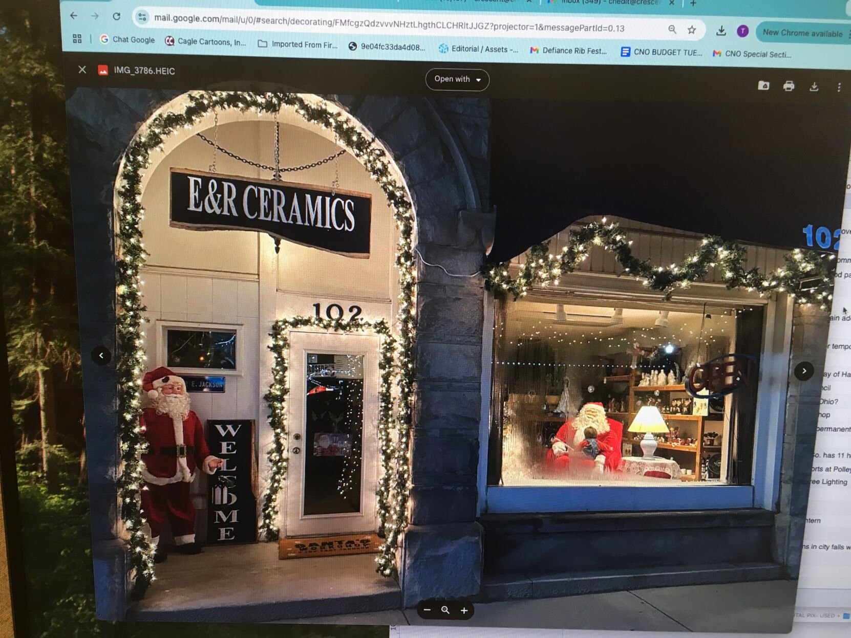 Holiday cheer shines across downtown Paulding in decorating contest