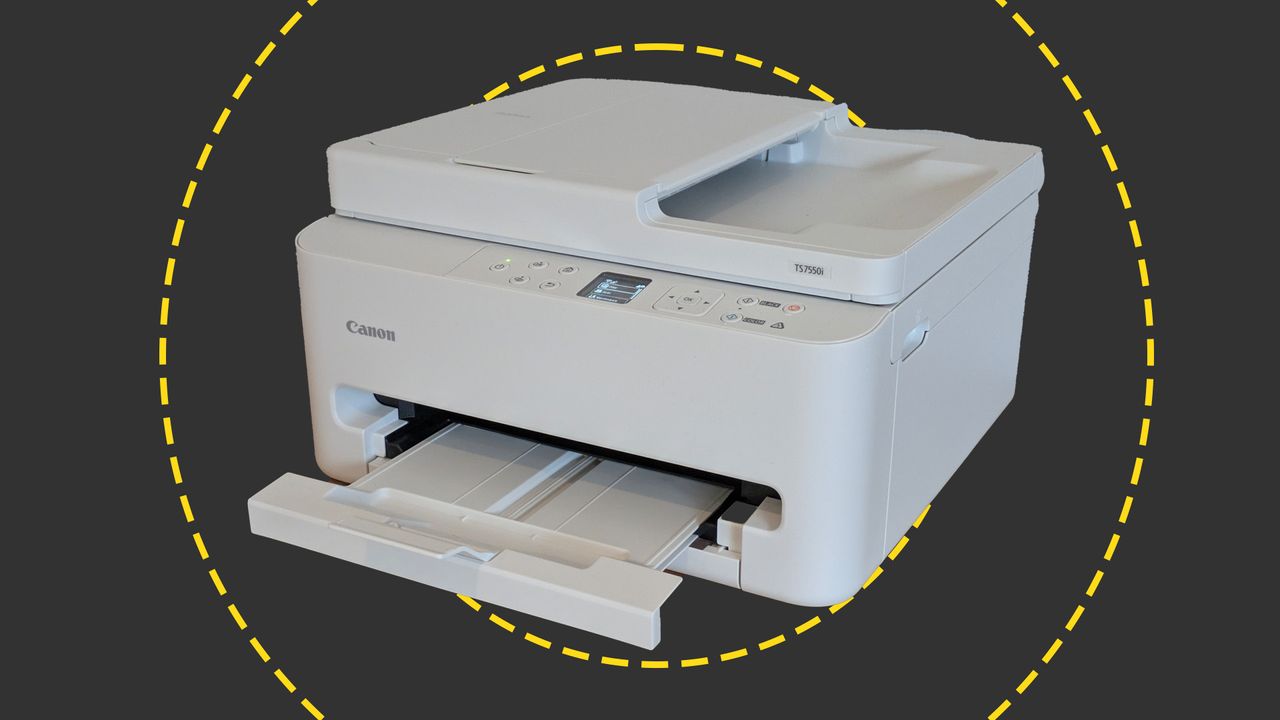Canon PIXMA TS7550i review: A compact home office inkjet that doesn’t quite pass muster
