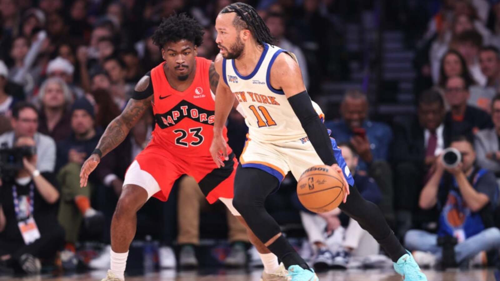 Raptors head coach compares ‘amazing’ Jalen Brunson to Luka Doncic after defeat to Knicks