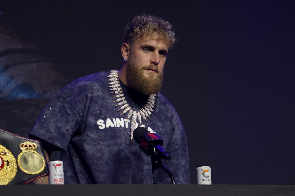 Jake Paul hits back at Deontay Wilder over claims that Anthony Joshua fight is ‘scripted’
