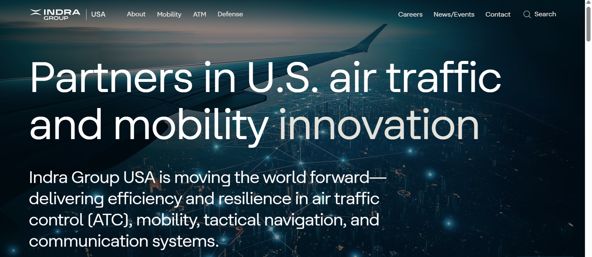 Indra Group USA Launches New Website