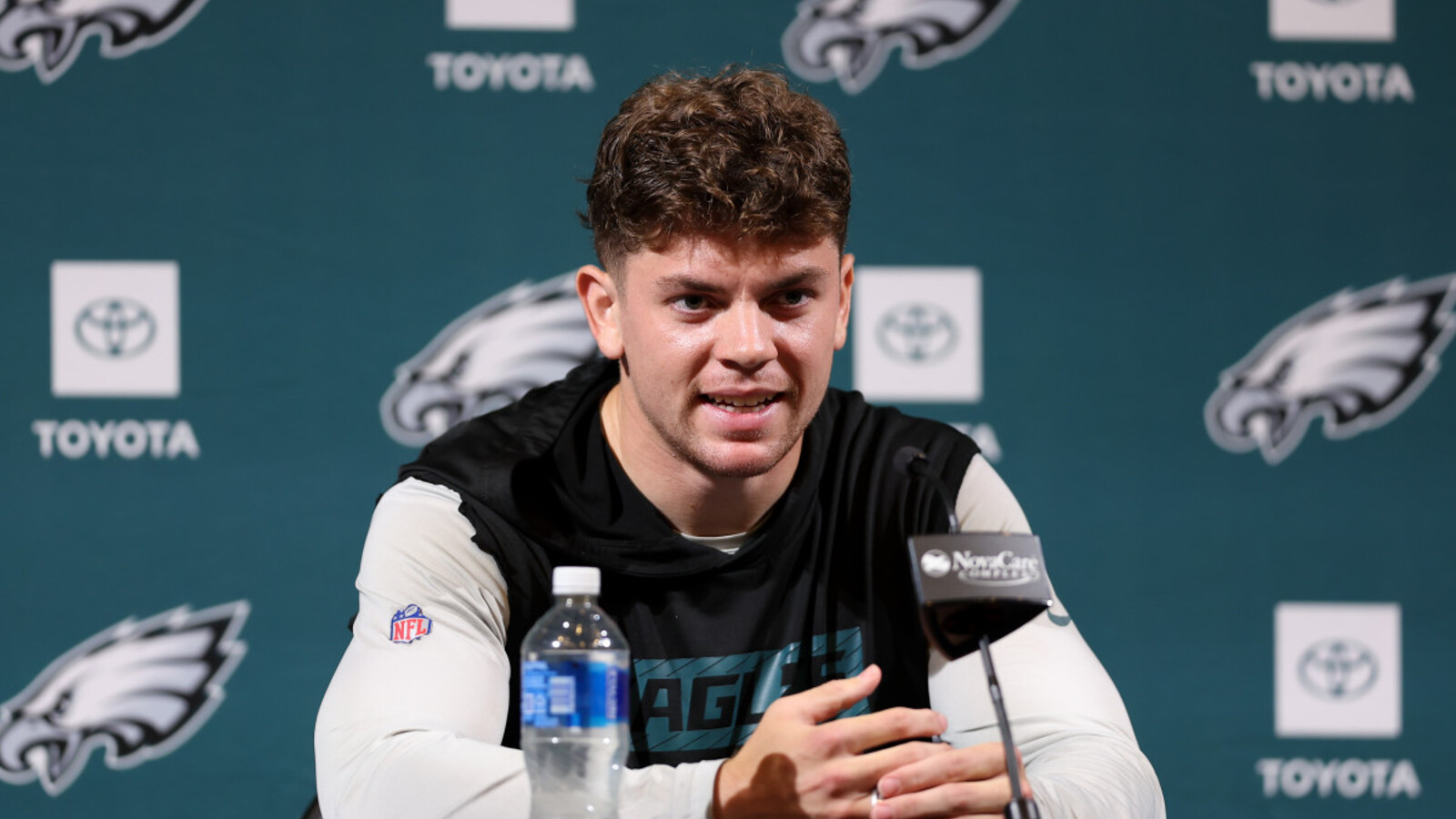 Cooper DeJean and Eagles paid tribute to John Cena after recent retirement during win over Commanders