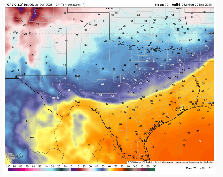 Austin weather whiplash: Record heat gives way to freezing wind chills next week