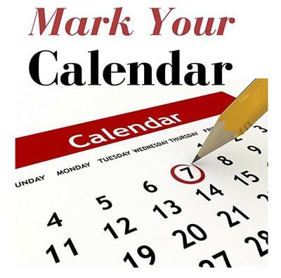 Community Calendar for Thursday, Jan. 29