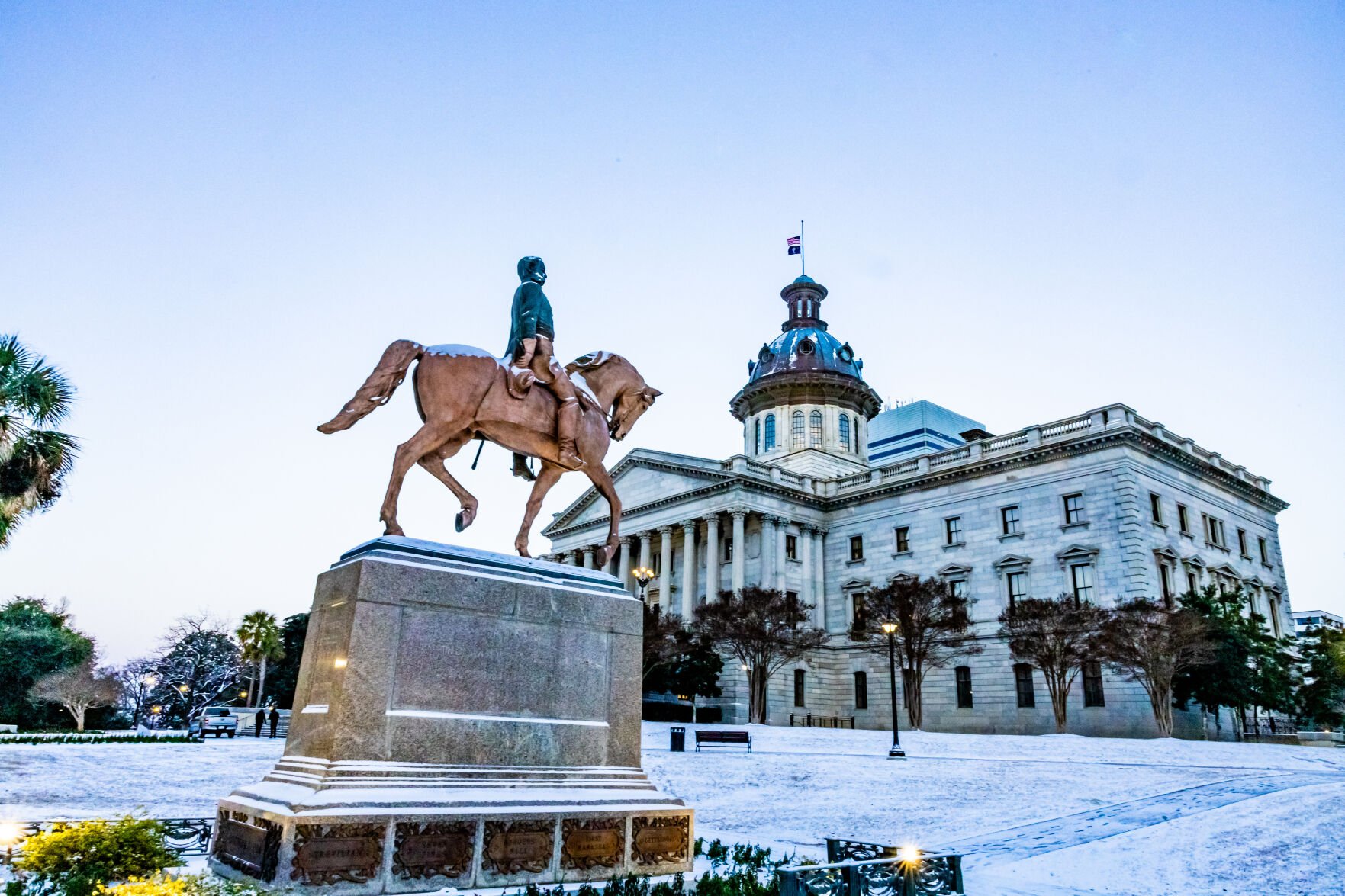Columbia under ice storm warning, with roughly a third of an inch expected to accumulate