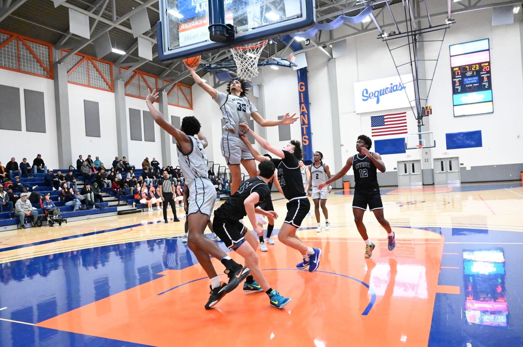 No. 20 Giants falter late in overtime of men’s basketball loss to No. 6 Citrus