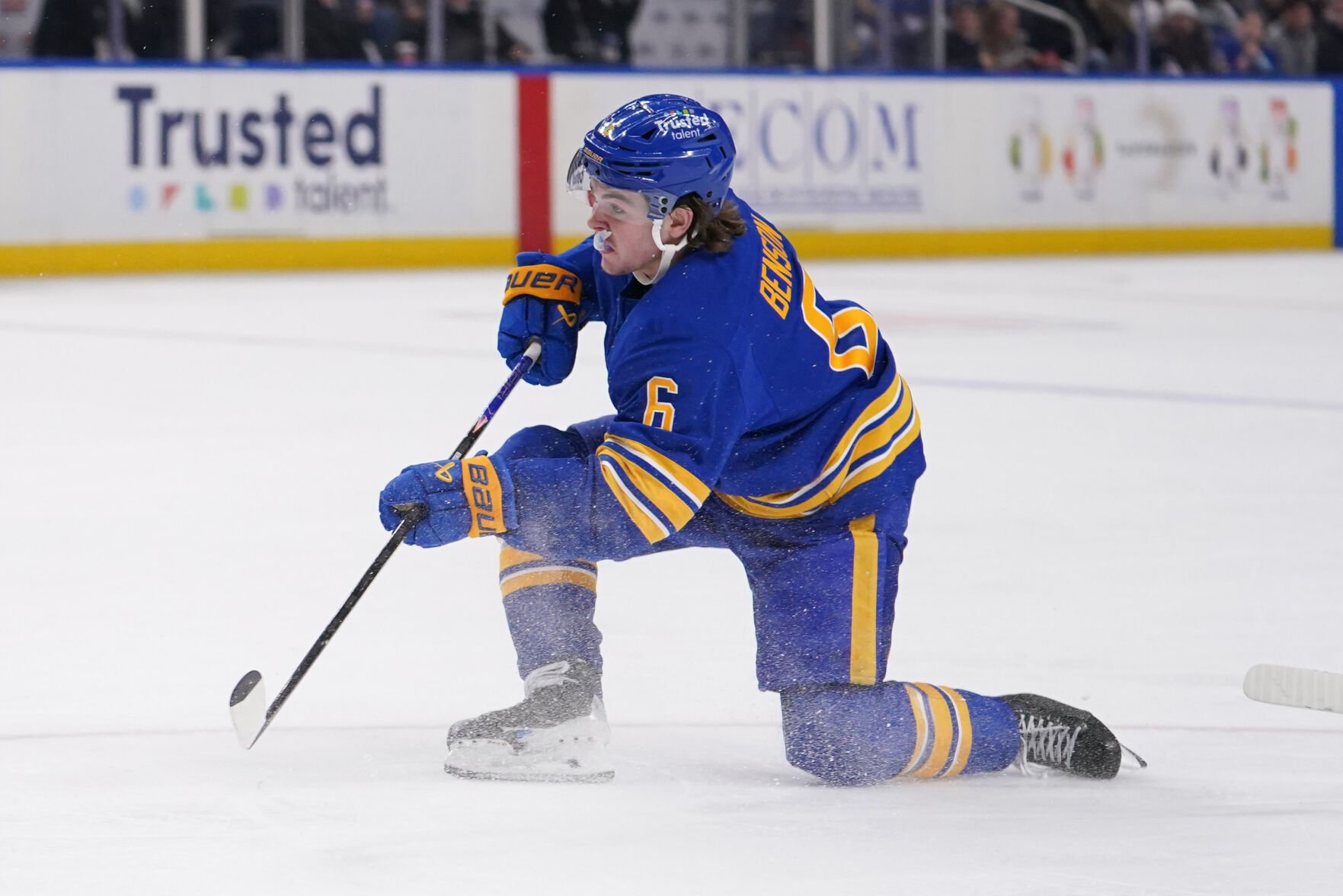 Zach Benson finds a lot of winning ways with Sabres this season