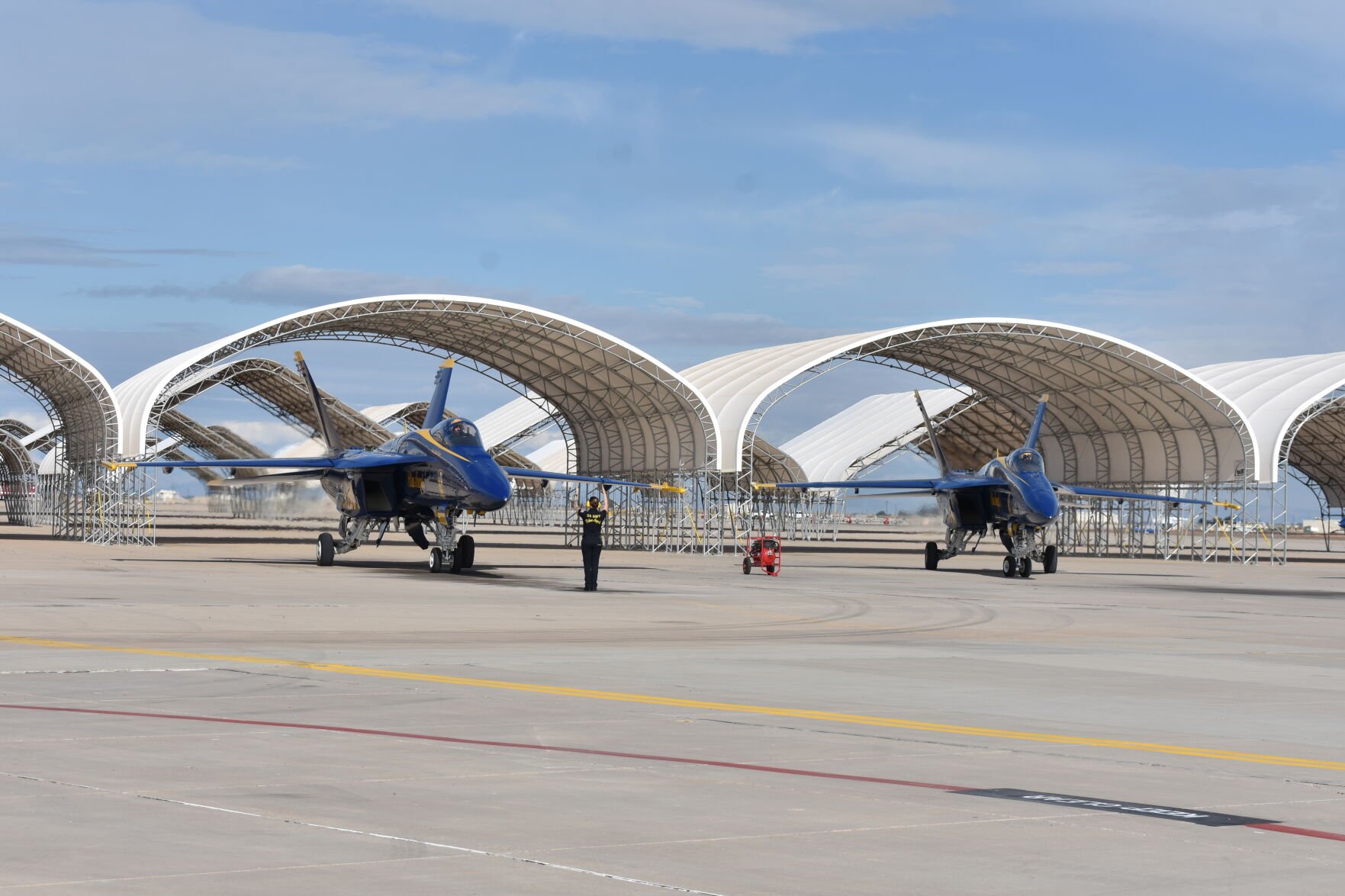 Blue Angels touch down in El Centro