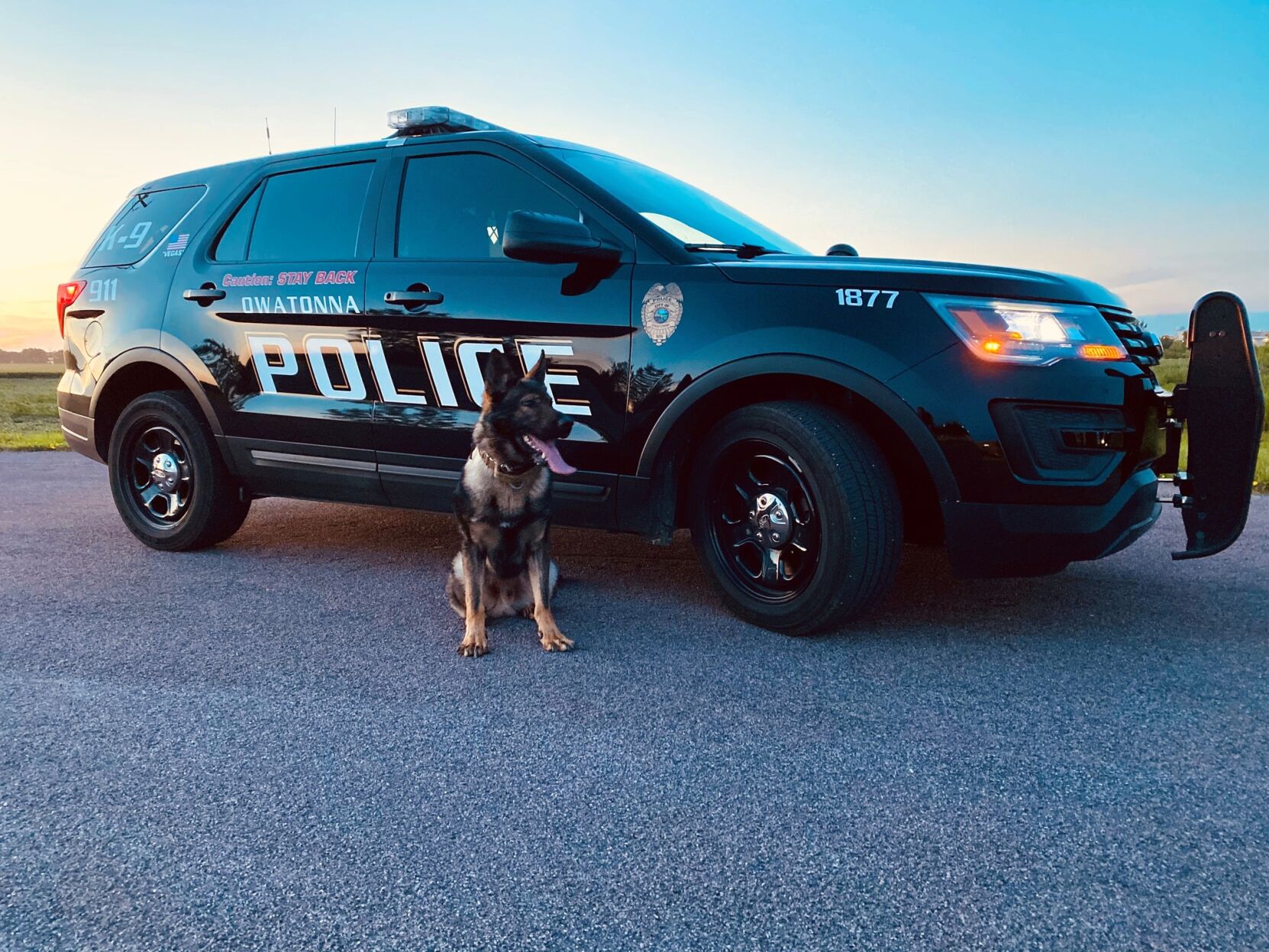 K9 Vegas retires after 6 years of service in Owatonna