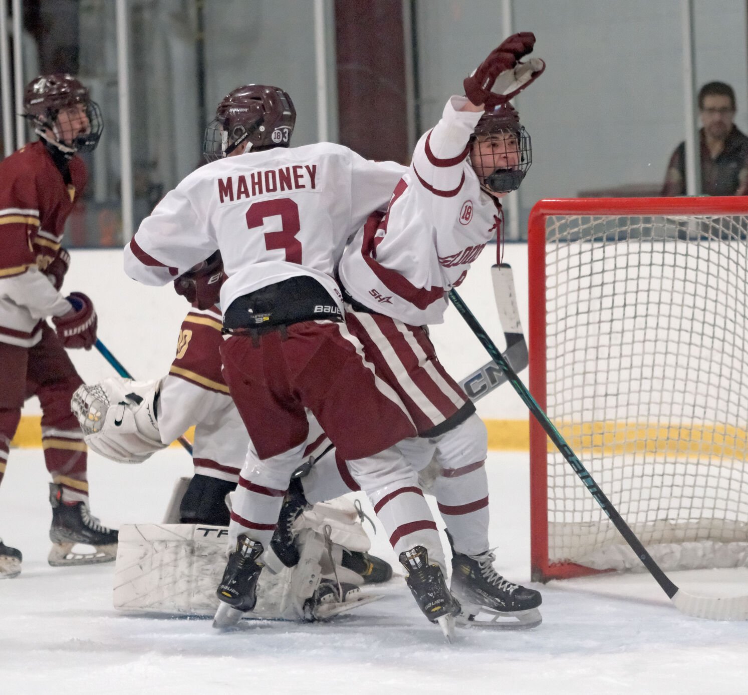 Weekend area roundup: Gloucester boys get three different scorers in home win