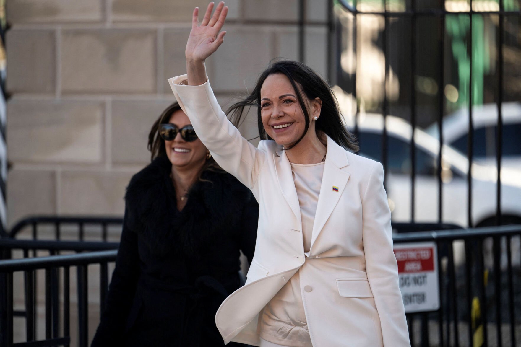 Venezuelan opposition leader Machado says she presented Nobel medal to Trump