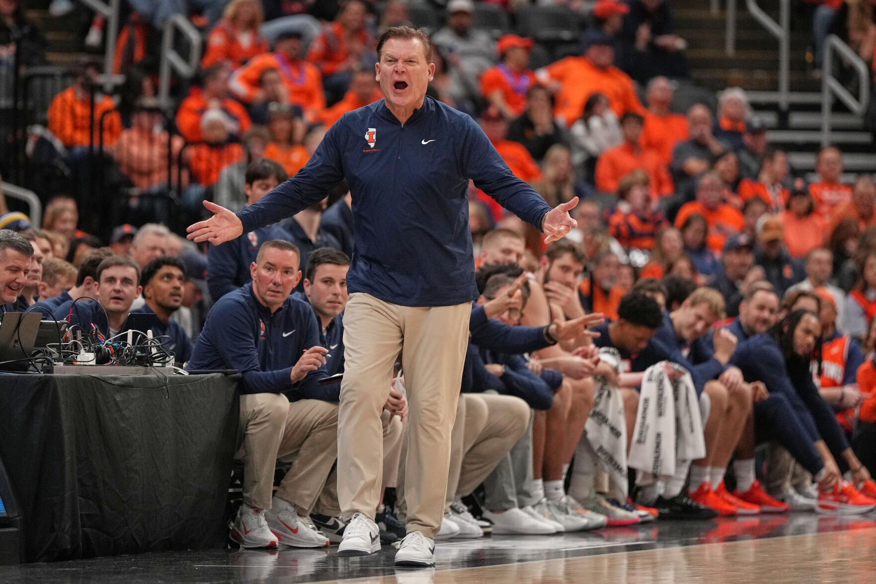 Wednesday’s TV schedule: Illinois men’s basketball hosting Maryland plus Australian Open