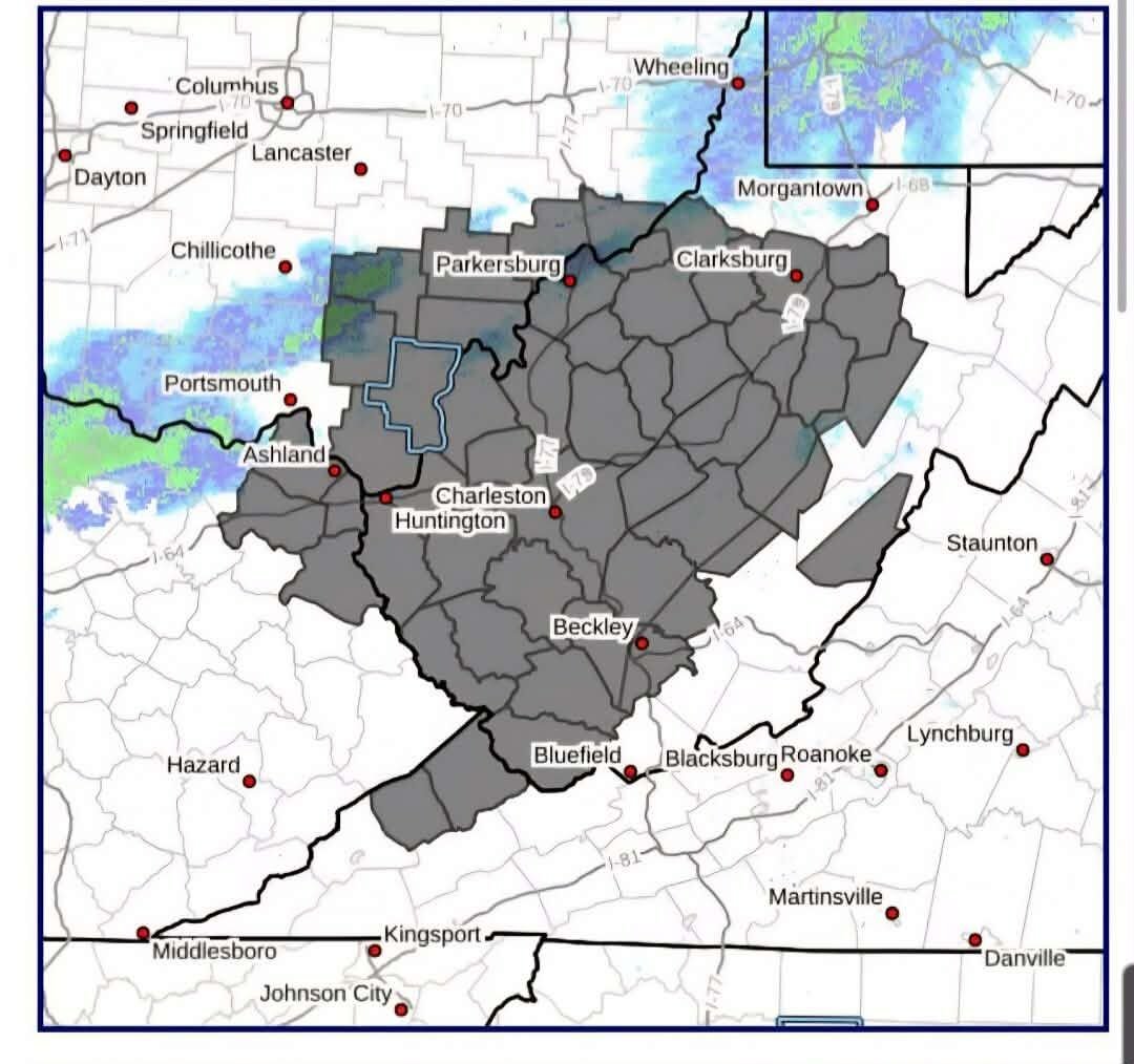 Winter storm watch issued for Gallia, Meigs and Mason counties