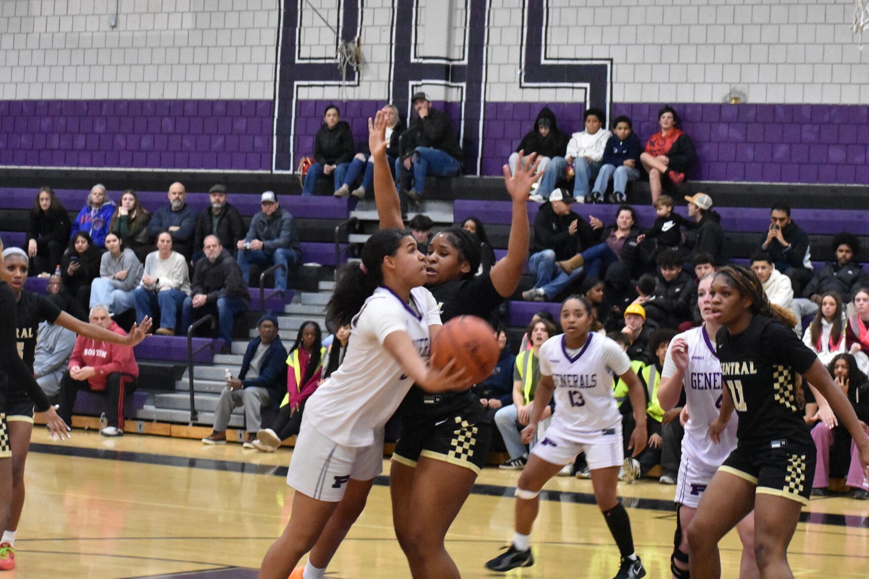 Springfield Central girls basketball squeaks past Pittsfield