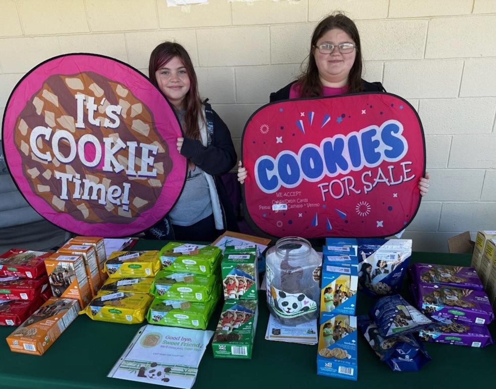 It’s Girl Scout cookie time