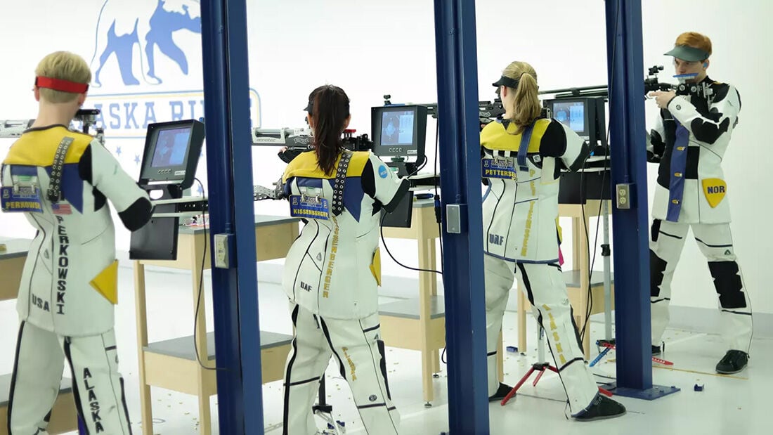 Nanooks rifle team fire season high aggregate in regular season finale