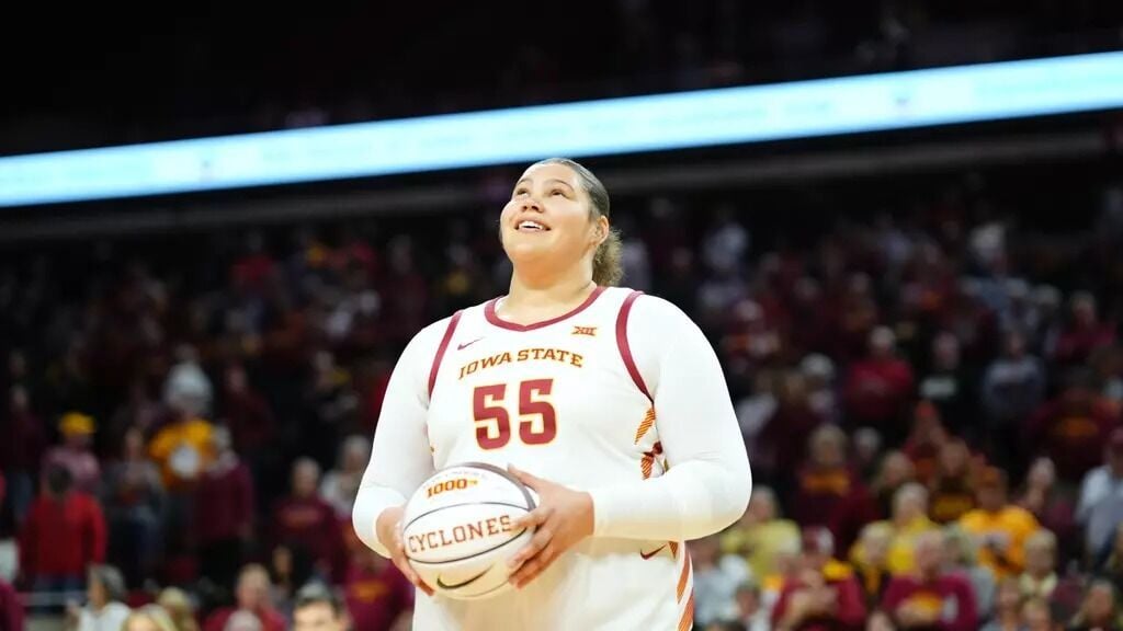 Iowa State’s Audi Crooks becomes fourth Cyclone to score 2,000 points