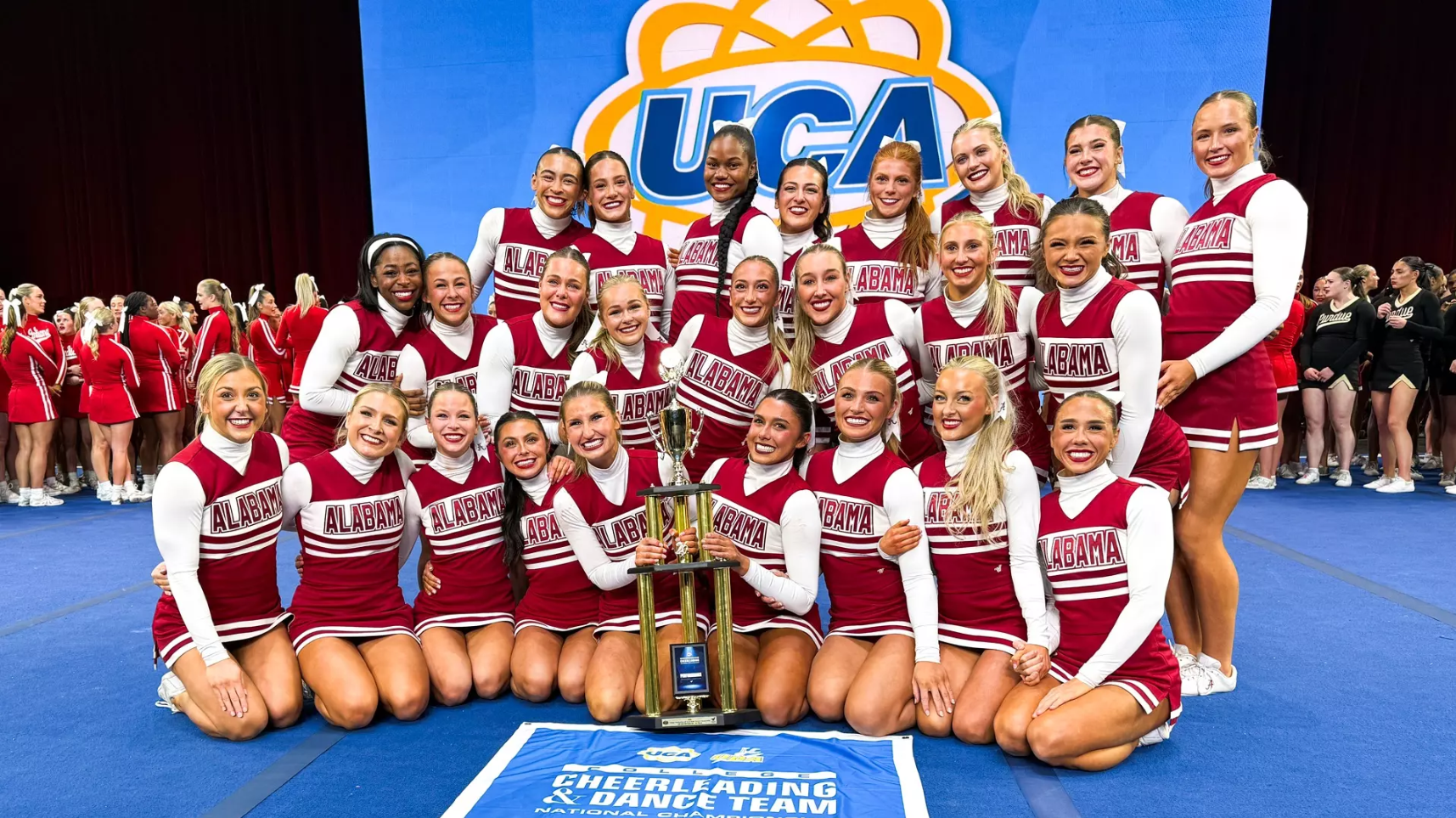 University of Alabama cheer program wins eighth national title