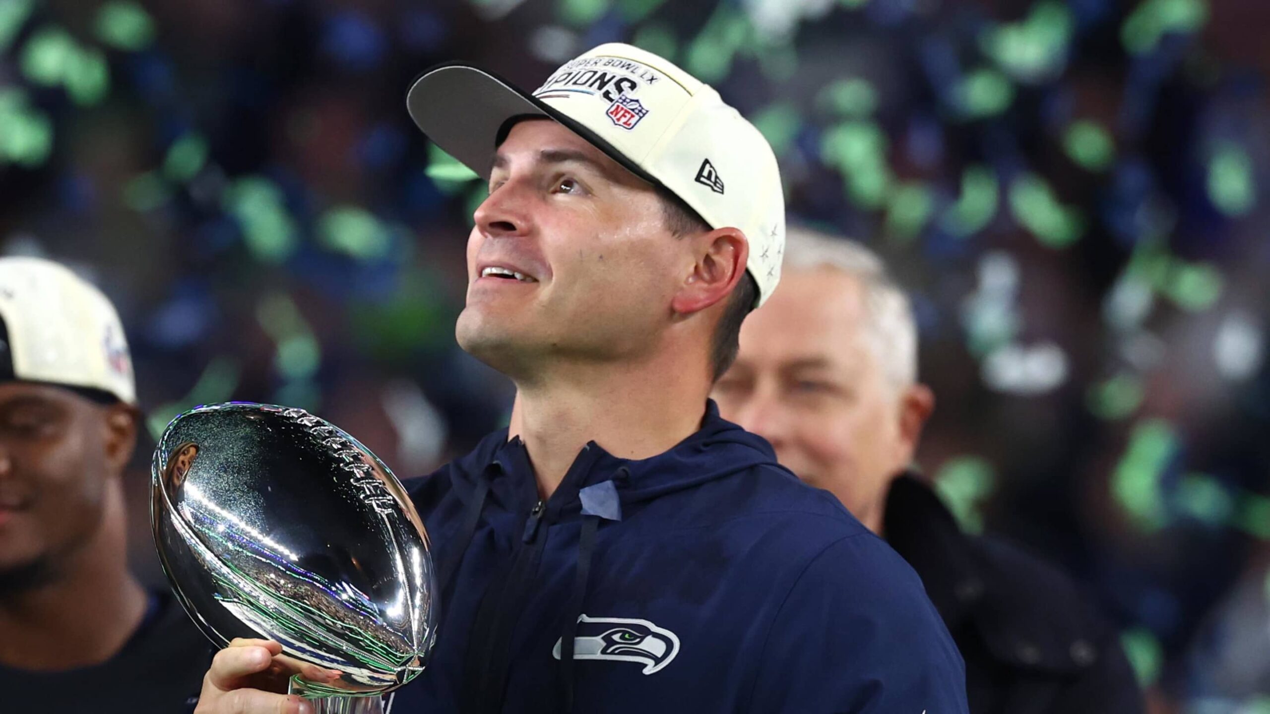 Mike Macdonald Earns Praise From John Harbaugh After Seahawks’ Super Bowl Win